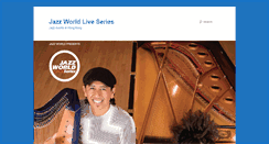 Desktop Screenshot of jazzworldliveseries.com